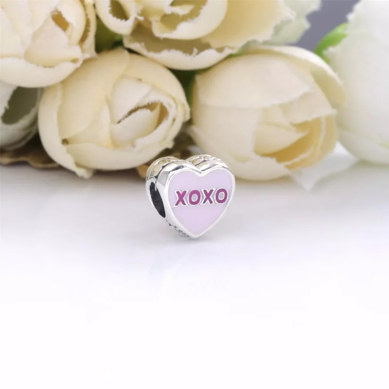 (immagine per) Charm PANDORA Cuori di caramella in argento - ENG792015_19 - Visualizza 2