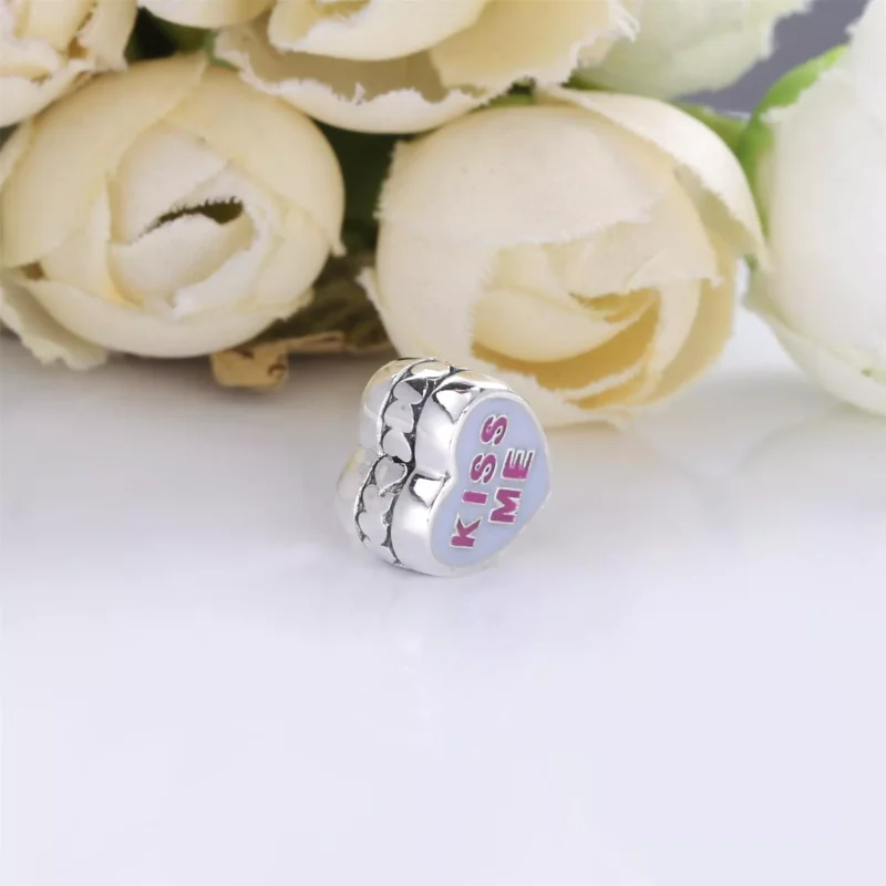 (immagine per) Charm PANDORA Cuori di caramella in argento - ENG792015_19 - Visualizza 5