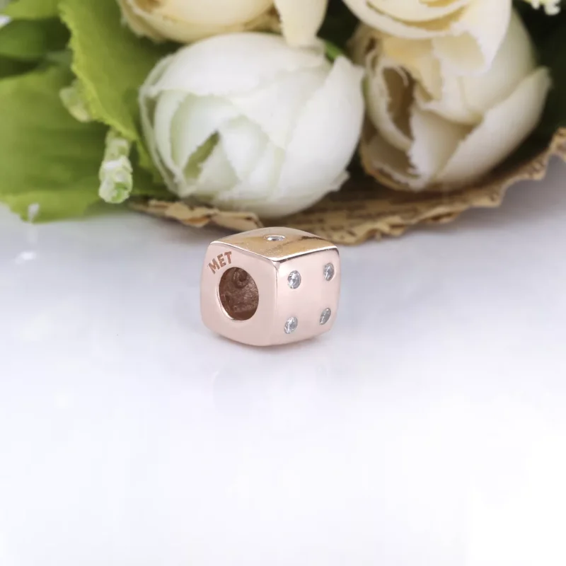 (immagine per) Charm PANDORA Dado abbagliante - 781269C01 - Visualizza 2