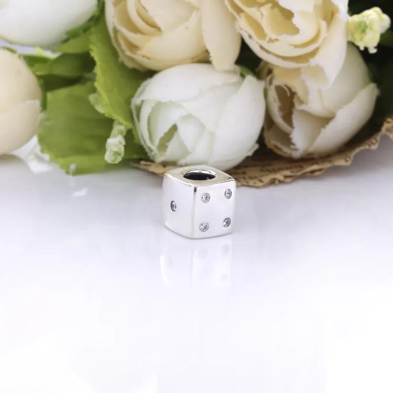 (immagine per) Charm PANDORA Dado in argento - 790116 - Visualizza 2