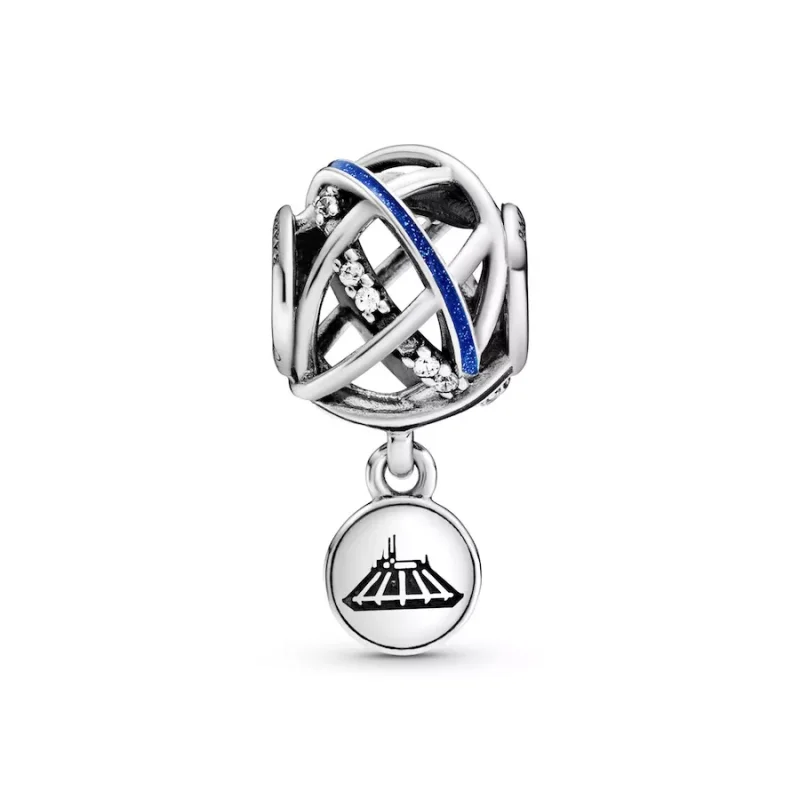 (immagine per) Charm PANDORA Disney Darks Montagna Spaziale in argento - 798633C01 - Visualizza 2