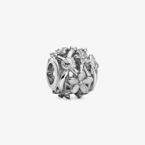 (immagine per) Charm PANDORA Fiore margherita traforato in argento - 788772C02