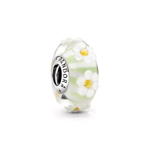 (immagine per) Charm PANDORA Margherita vetro di Murano in argento - 798798C00