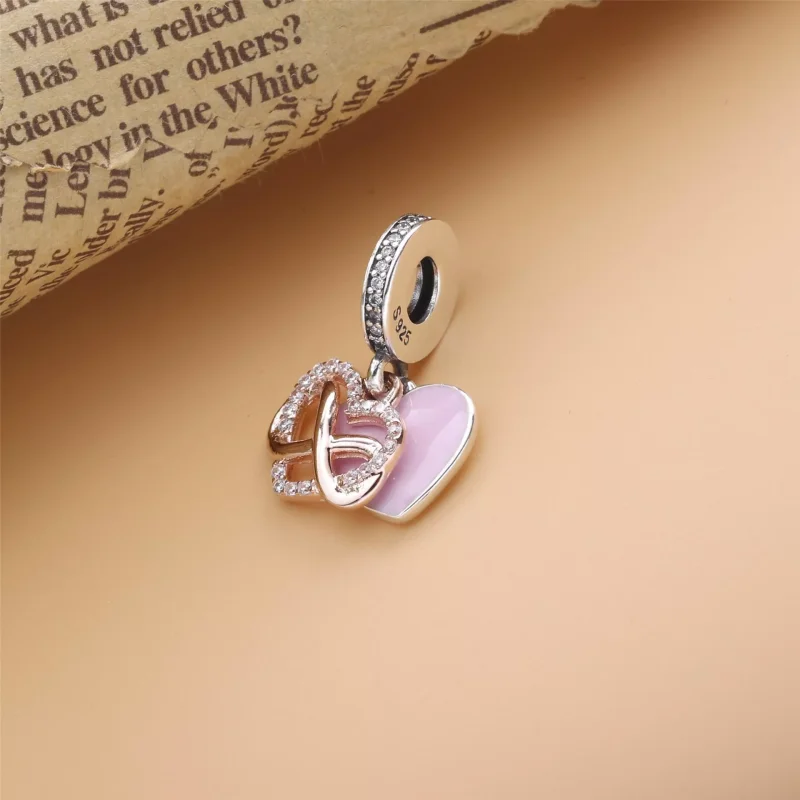 (immagine per) Charm pendente a cuore Infinito scintillante - 788878C01 - Visualizza 2