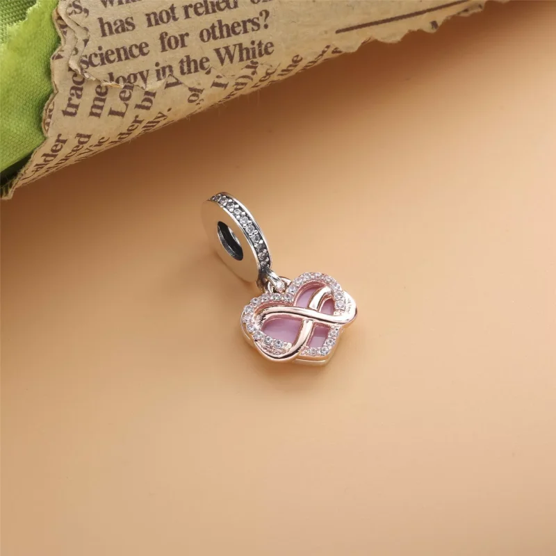 (immagine per) Charm pendente a cuore Infinito scintillante - 788878C01 - Visualizza 3