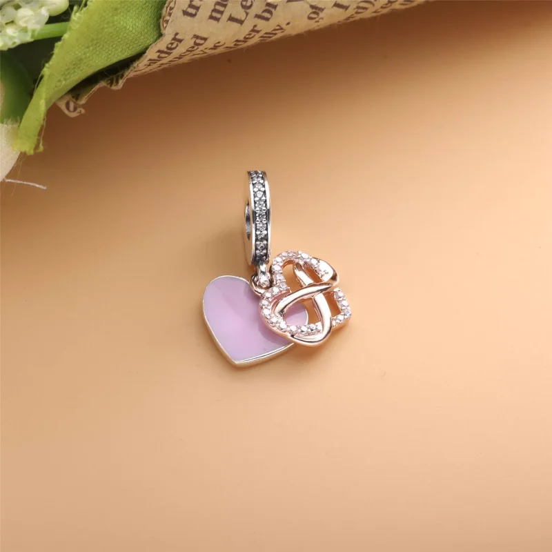 (immagine per) Charm pendente a cuore Infinito scintillante - 788878C01 - Visualizza 4