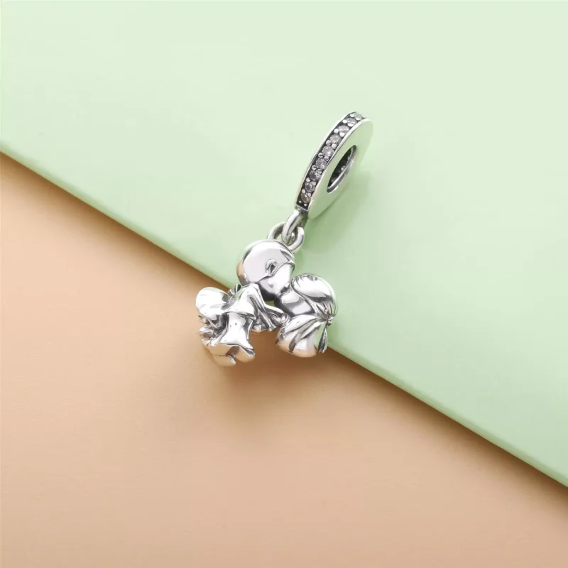 (immagine per) Charm pendente Coppia di sposi - 798896C01 - Visualizza 3