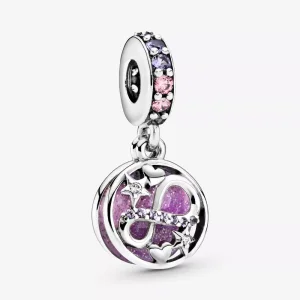 (immagine per) Charm pendente Infinito con cuori e stelle sfavillante - 798829C01