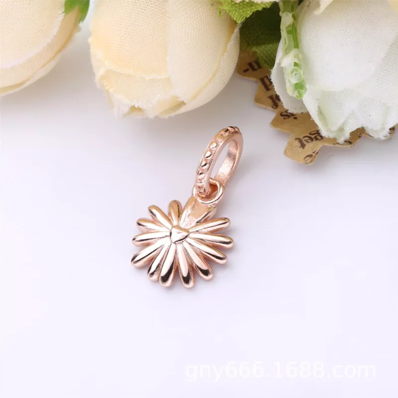 (immagine per) Charm pendente Margherita rosa - 788771C01 - Visualizza 2