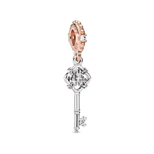 (immagine per) Charm pendente PANDORA Disney Darks Chiave in ROSE GOLD - 788226CZ