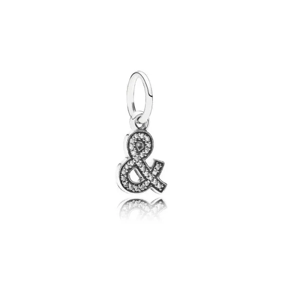 (immagine per) Charm pendente PANDORA Lettera e commerciale in argento - 791305CZ