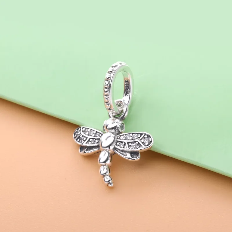 (immagine per) Charm pendente PANDORA Linea blu scintillante in ROSE GOLD - 388803C02 - Visualizza 2