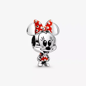 (immagine per) Disney, Charm Minnie con abito e fiocco a pois - 798880C02