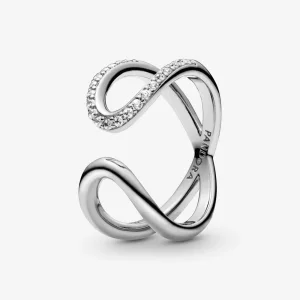 (immagine per) Anello PANDORA Wrapped Open Infinity - 188882C02