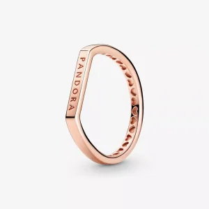 (immagine per) Anello PANDORA componibile con barretta e logo - 189048C00