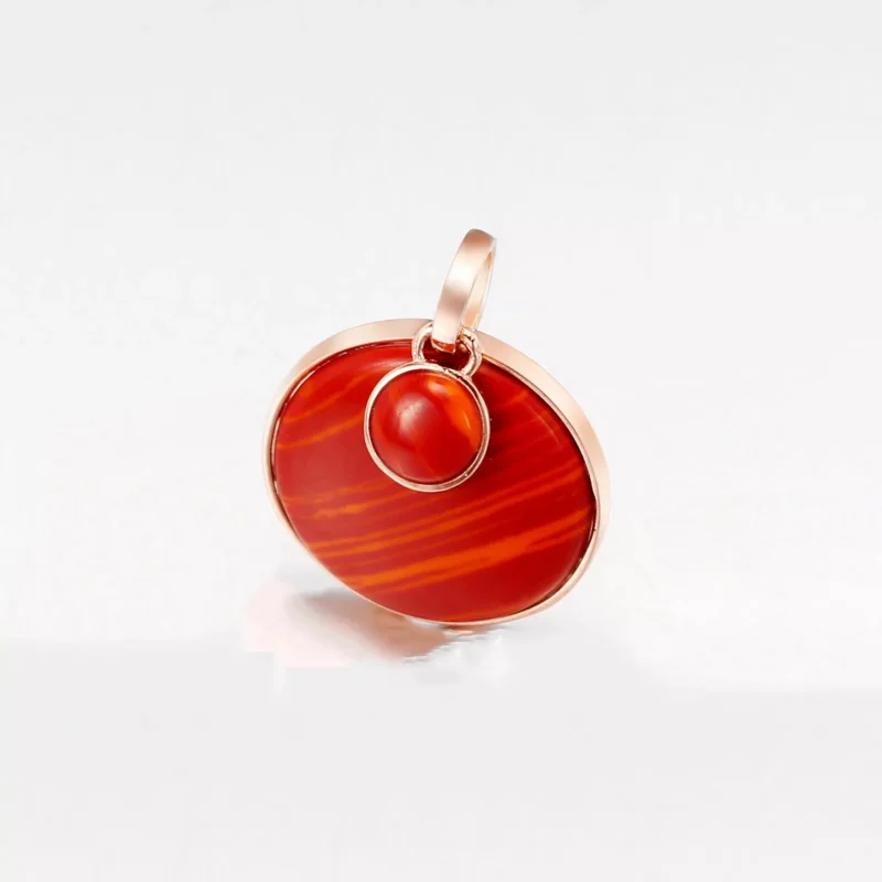 (immagine per) Red murano glass Pendente PANDORA - 388148RMU - Visualizza 4