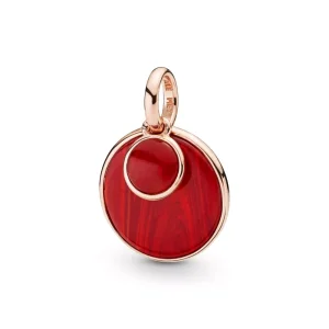 (immagine per) Red murano glass Pendente PANDORA - 388148RMU