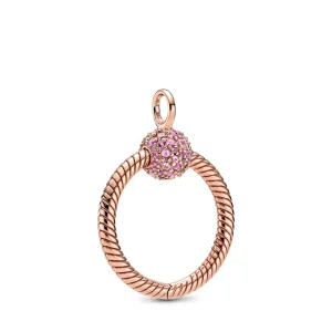 Pendente Pandora O piccolo con pavé - Pandora Moments - 389097C01 (immagine per) Pendente Pandora O piccolo con pavé - Pandora Moments - 389097C01