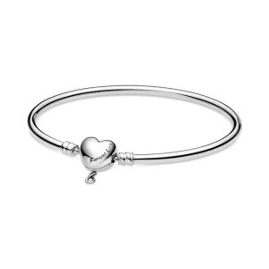 (immagine per) Bracciale rigido con chiusura a cuore pandora moments - 598891C00