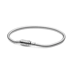 (immagine per) Bracciale pandora moments con maglia snake e chiusura magnetica regolabile - 599103C00
