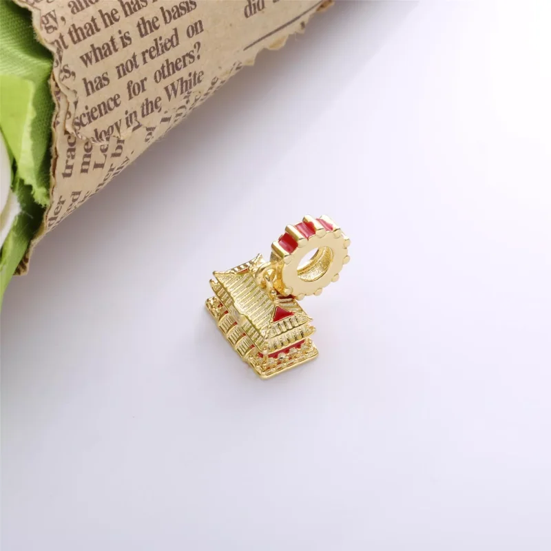 (immagine per) Charm pendente PANDORA citta proibita pechino - 768921C01 - Visualizza 4