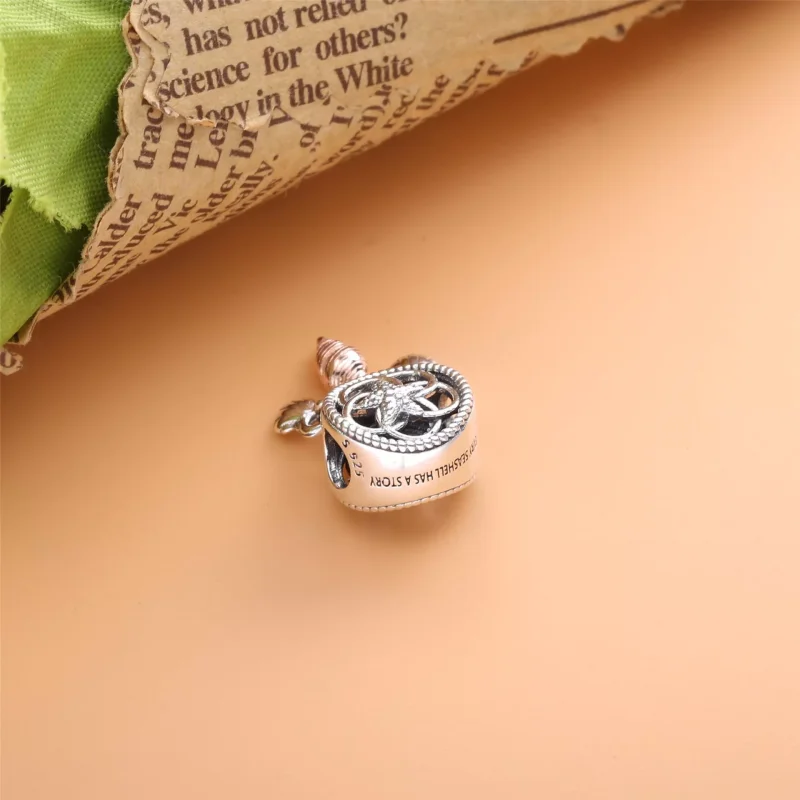 (immagine per) Charm PANDORA openwork acchiappasogni con conchiglie - 788944C00 - Visualizza 3
