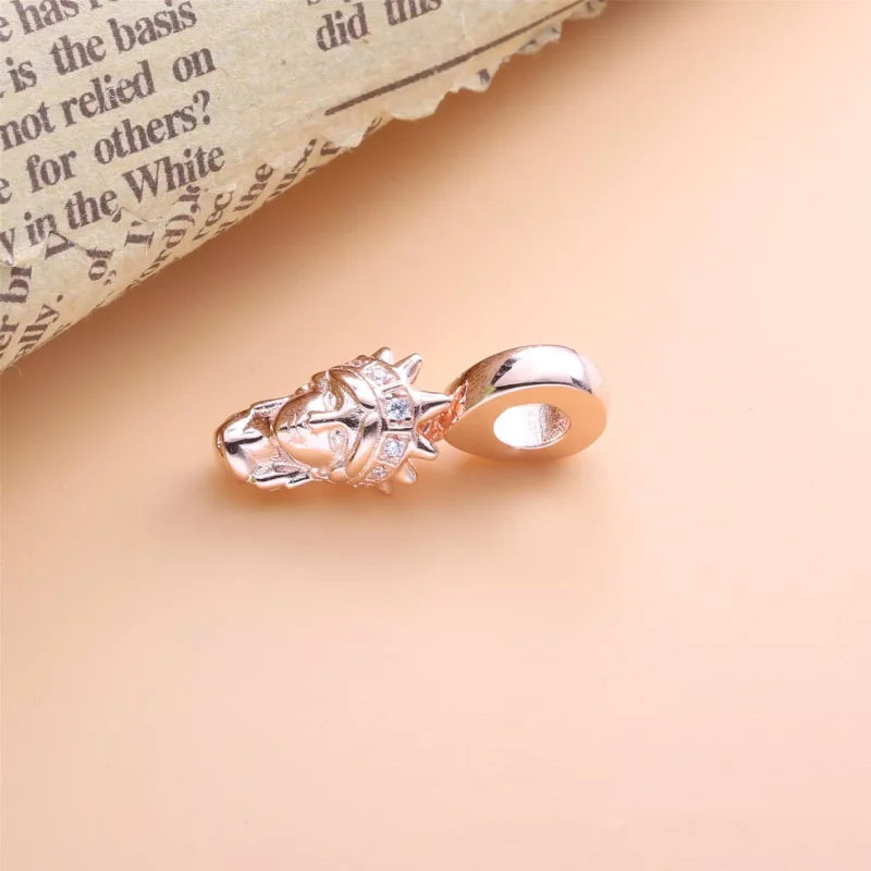 (immagine per) Charm pendente PANDORA statua della liberta new york - 788989C01 - Visualizza 2