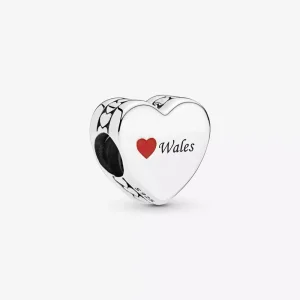 (immagine per) Wales love heart Charm PANDORA - 792015_E008