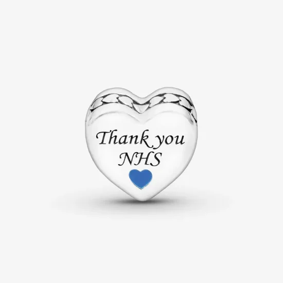 (immagine per) Thank you nhs heart Charm PANDORA - 792015C00_E047