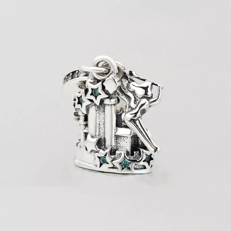 (immagine per) Disney parks sparkling castle tinker bell PANDORA dangle charm - 798856C01 - Visualizza 3