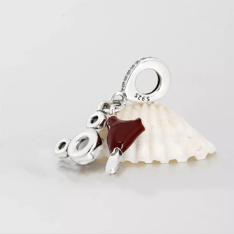 (immagine per) Charm pendente PANDORA gelato e ciambella disney parks - 798894C01 - Visualizza 3