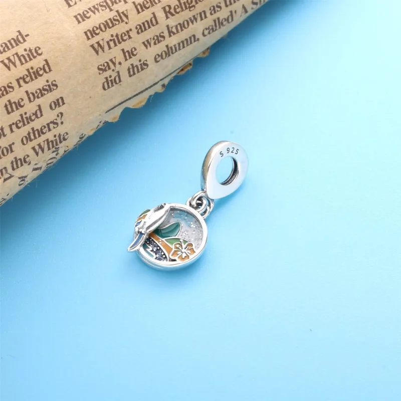 (immagine per) Charm pendente PANDORA pappagallo e spiaggia brasile - 798919C01 - Visualizza 2