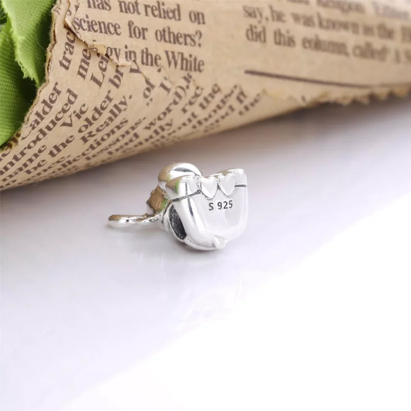 (immagine per) Charm PANDORA foglia d’acero con alce del canada - 798931C01 - Visualizza 3