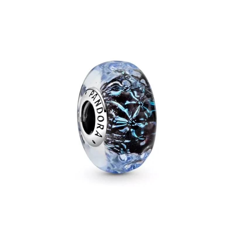 (immagine per) Charm PANDORA oceano in vetro di murano blu scuro - 798938C00