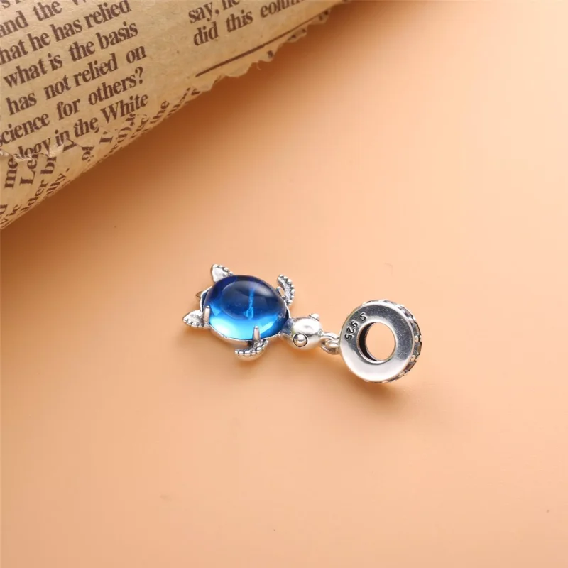 (immagine per) Charm pendente PANDORA tartaruga di mare in vetro di murano - 798939C01 - Visualizza 4