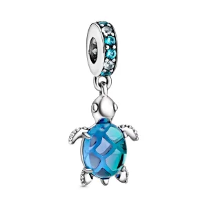 (immagine per) Charm pendente PANDORA tartaruga di mare in vetro di murano - 798939C01