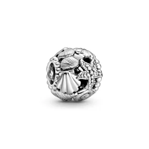 (immagine per) Charm PANDORA openwork cuori stelle marine e conchiglie - 798950C00