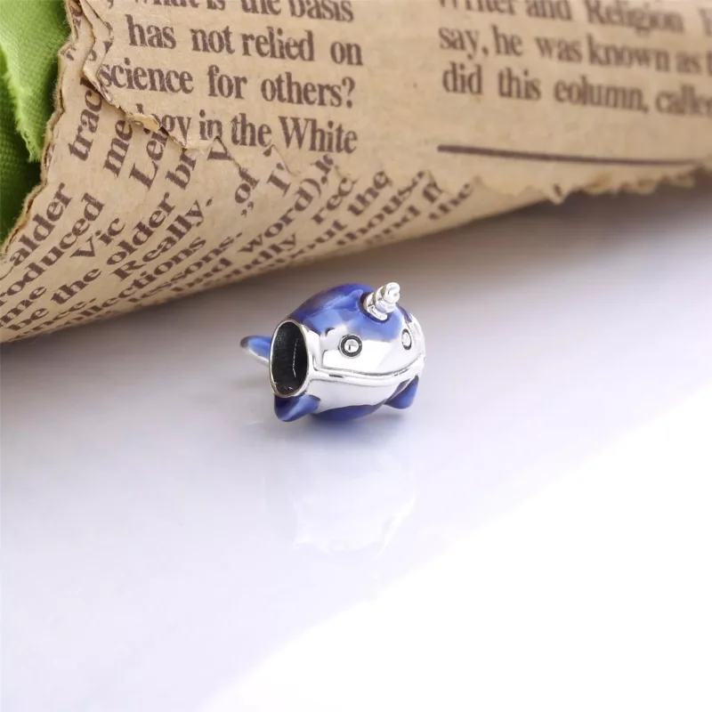 (immagine per) Charm PANDORA unicorno marino scintillante - 798965C01 - Visualizza 2