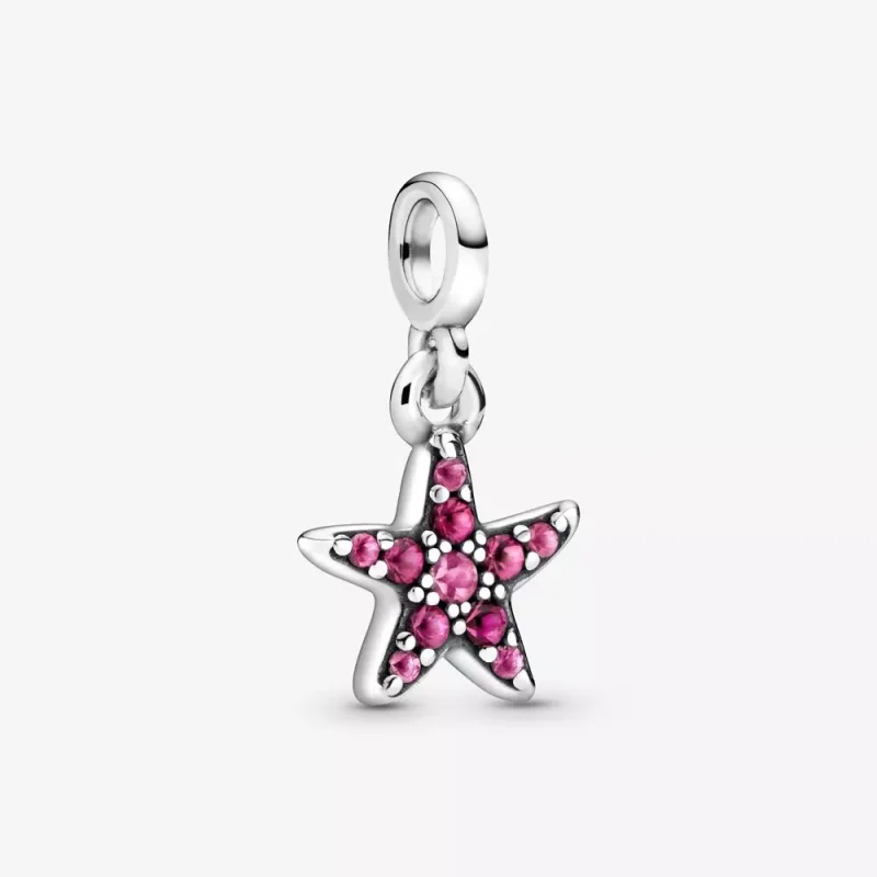 (immagine per) Mini Charm pendente PANDORA La mia stella marina rosa - 799011C01