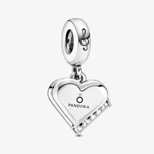 (immagine per) Charm pendente PANDORA Pianoforte a cuore - 799101C01