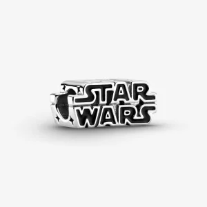 Star Wars, Charm PANDORA in Argento con logo in 3D - 799246C01 (immagine per) Star Wars, Charm PANDORA in Argento con logo in 3D - 799246C01