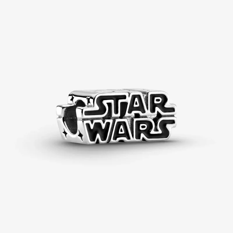 (immagine per) Star Wars, Charm PANDORA in Argento con logo in 3D - 799246C01
