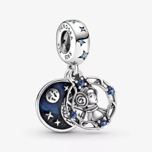 Star Wars, Charm pendente PANDORA doppio Principessa Leila - 799251C01 (immagine per) Star Wars, Charm pendente PANDORA doppio Principessa Leila - 799251C01