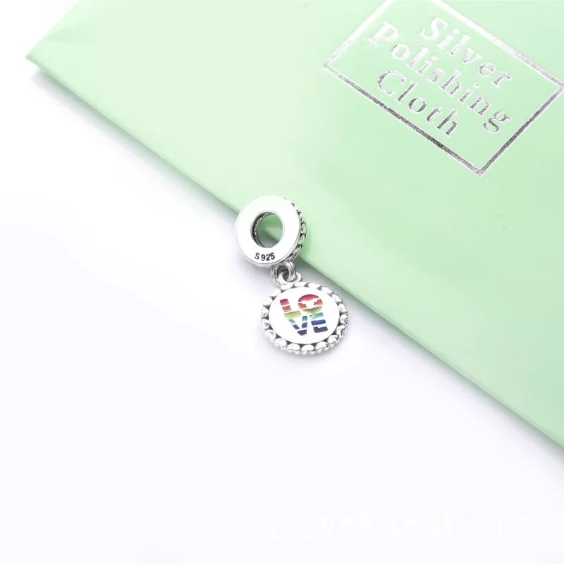 (immagine per) Charm pendente PANDORA Disney Topolino Arcobaleno - P400036052279 - Visualizza 3