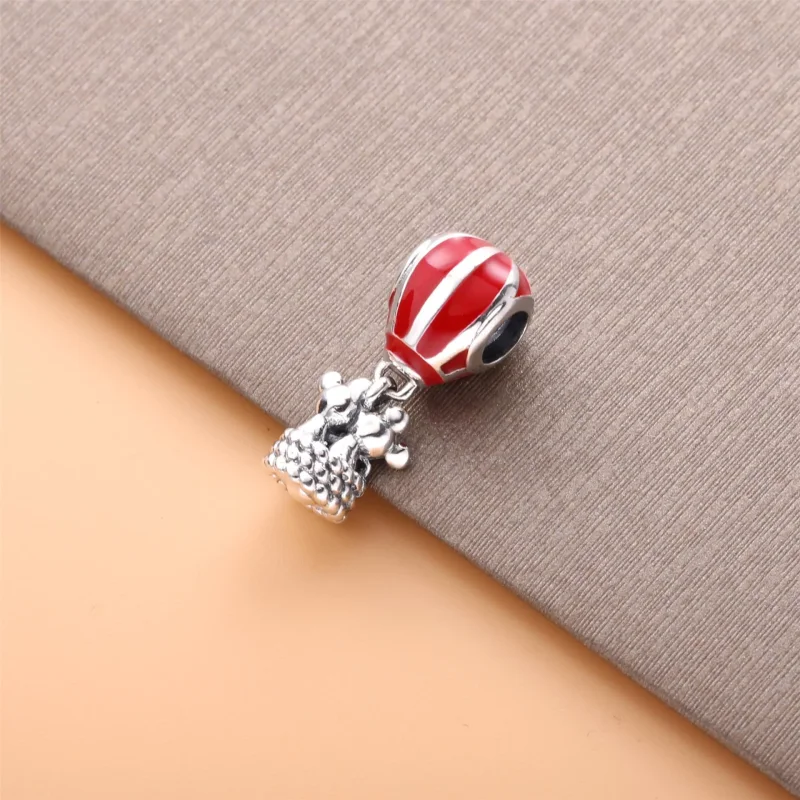 (immagine per) Charm pendente PANDORA Disney Mongolfiera del vero amore - PD00209-1 - Visualizza 3