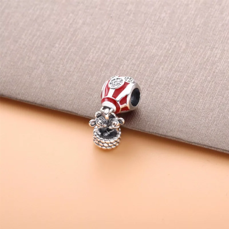 (immagine per) Charm pendente PANDORA Disney Mongolfiera del vero amore - PD00209-1 - Visualizza 4