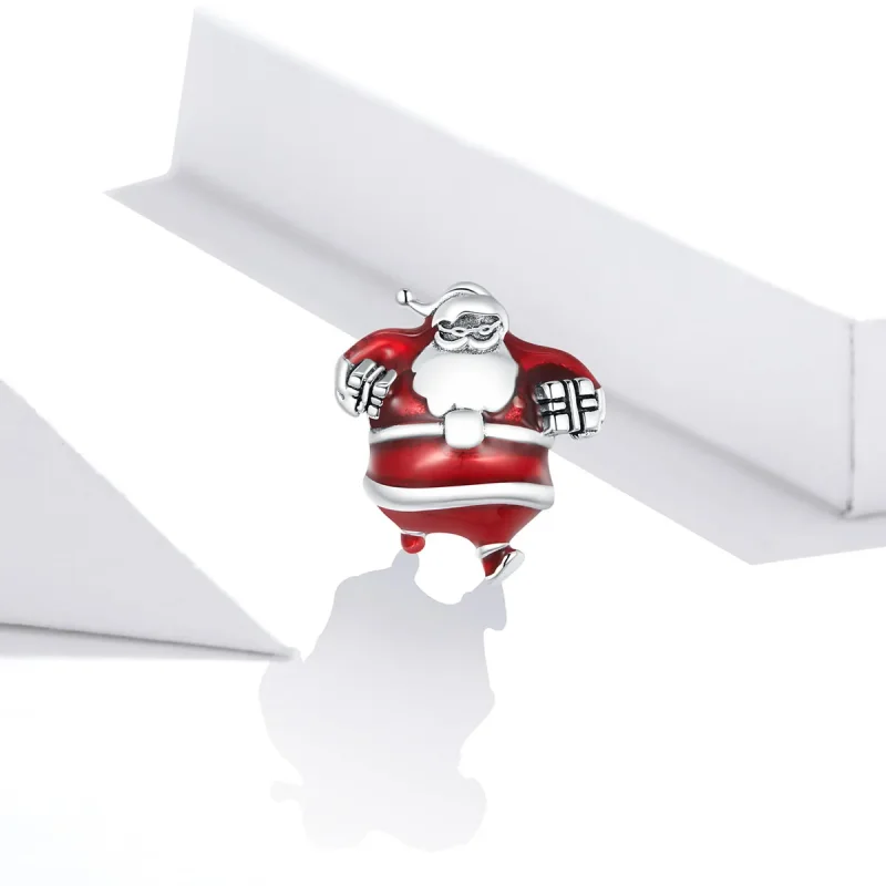 (immagine per) Charm tipo Pandora Babbo Natale - SCC1664 - Visualizza 2