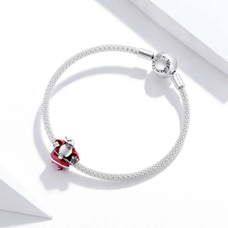 (immagine per) Charm tipo Pandora Babbo Natale - SCC1664 - Visualizza 3