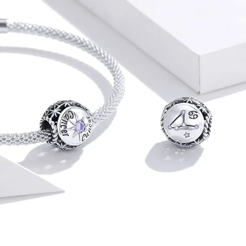 (immagine per) Charm tipo Pandora Cancro splendente - SCC1725-4 - Visualizza 3