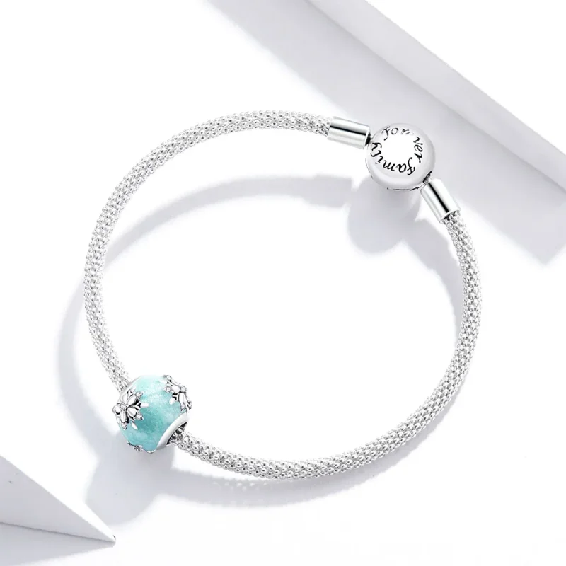 (immagine per) Charm tipo Pandora Fiocchi di neve lucidi - SCC1650 - Visualizza 3